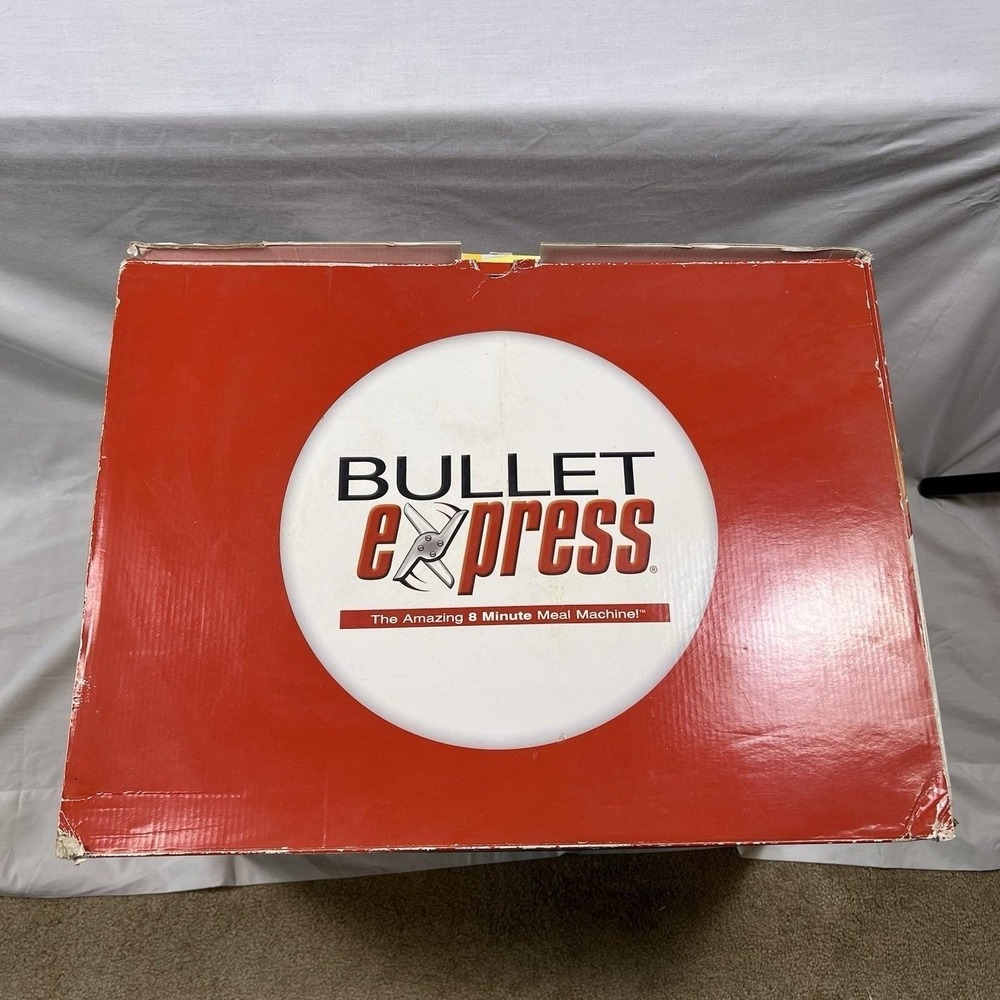 Bullet‎ Express 3-in-1 Mixer Meal Maker Juicer System Food Prep  Vintage Kitchen - Picture 3 of 9